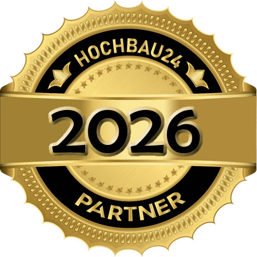 Das Hochbau24 Gold-Partner Siegel 2026