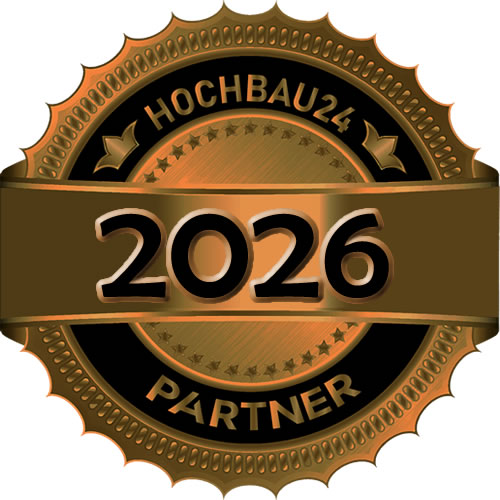 Das Hochbau24 Bronze-Partner Siegel 2026